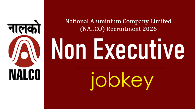 NALCO Non Executive Online Form 2026-jobkey